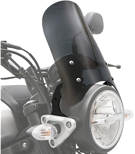 Amazon | 旭風防(AF ASAHI) メーターバイザー CZ-07 ヤマハ XSR125(8BJ