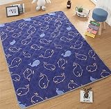 ukelerフランネルベビークロールマットベビーPlay Matヨガマットピクニックマットベッドクッション 59''×78.7''