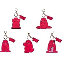 Amazon.co.jp: レッド バニー キーホルダー 10cm 非公式