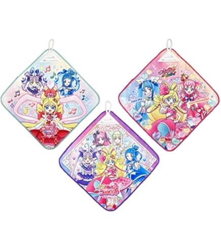 Amazon｜プリキュア オールスターズ ループ付きタオル ループタオル 3