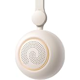 Dreamegg ホワイトノイズマシン 赤ちゃん 寝かしつけ 19種の癒し音 バッテリー内蔵 吊り下げ 360°回転 出産祝い Lite 1 | USB充電 OFFタイマー付 ナイトライト 調光可能 小型 軽量 オルゴール 胎内音 ホワイトノイズ ピ