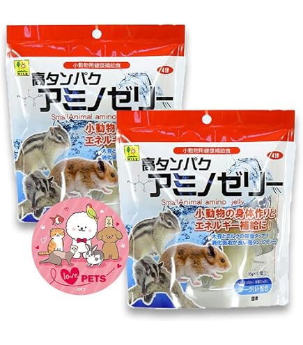 Amazon | 三晃商会 SANKO 水分補給 アクアゼリー 16g×10個 小動物用