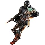 BANDAI SPIRITS(バンダイ スピリッツ) S.H.フィギュアーツ スター・ウォーズ マンダロリアン＆グローグー(STAR WARS: The Mandalorian) 約150mm ABS＆PVC&布製 塗装済み可動フィギュア