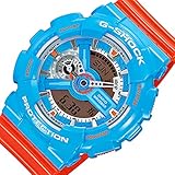 カシオ CASIO Gショック クオーツ メンズ 腕時計 GA-110NC-2A ブルー/オレンジ 逆輸入