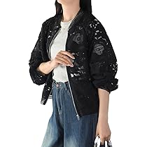 アンドエルシー　花柄総柄　ジャンバー　ブルゾン　M Amazon | アウターMA-1スカジャンジャンパージャケット