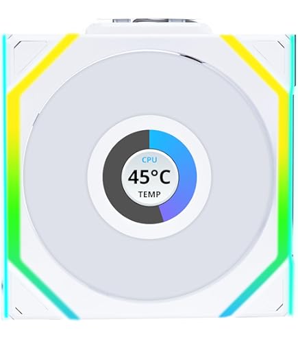 Amazon | LIANLI 120mm ARGBファン リバースモデル UNI FAN RS SL LCD