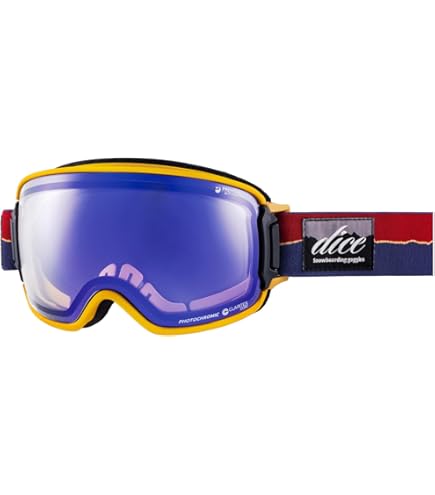 Amazon | [ダイス] 日本製 スノーゴーグル BANK バンク 調光 MITミラー