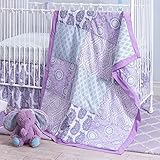 Olivia 4ピースベビーベッド寝具セット