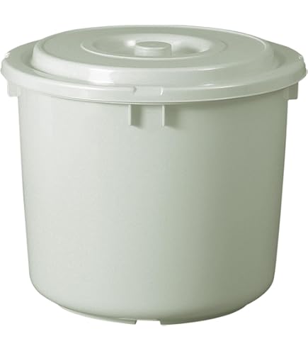 Amazon｜トンボ 漬物容器 漬物樽 40L 日本製 押し蓋フタ付き クリーム