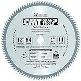 CMT 223.084.12 Industrial Solid Surface Saw Blade, 12-Inch x 84 Teeth MTCG Grind with 1-Inch Bore [並