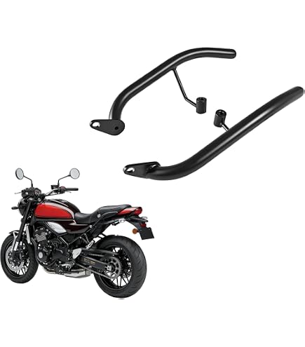 Amazon | RIDEA グラブバー カラー:ブラック KAWASAKI Z900RS/CAFE
