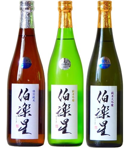 Amazon.co.jp: 伯楽星 純米大吟醸 金箔酒 2025干支ボトル 1800ml【2023