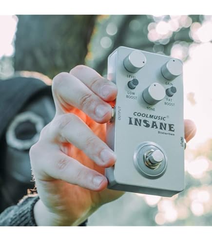 Amazon | Coolmusic A-MT6 デジタルディストーション ギターエフェクト