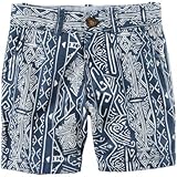 Carter's(カーターズ) プリントフラットフロントキャンバスショーツ ブルー ボトムスショートパンツ 4歳【並行輸入】