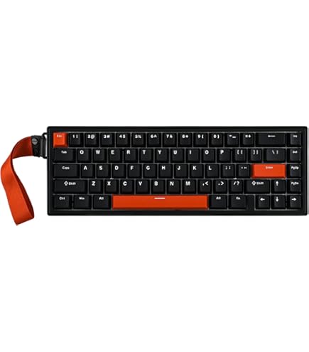 EPOMAKER 60% キーボード SK61 パンダ EPOMAKER SK61 Hot-Swappable Mechanical Keyboard: RGB Backlit