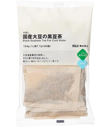 Amazon.co.jp: 無印良品 水出し 穀物ブレンド茶 200g(1L用5g×40袋