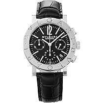 BVLGARI シルバー ブラック文字盤 時計 BVLGARI ブルガリ 時計 B-zero1 BZ35S ブラック/シルバー文字盤