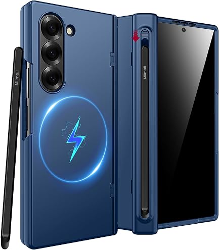 Amazon.co.jp: Galaxy Z Fold6 S Pen Case|ネイビー|スマホケース