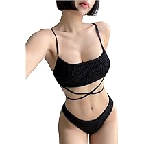 Amazon.co.jp: [ISLAYCAOLILA] ビキニ セット 水着 クロス