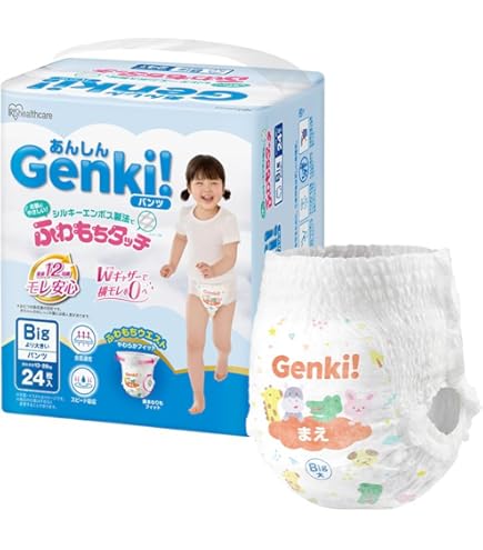 瑠佳　　ネピア Genki パンツ Bigより大きい 8パック 瑠佳 ネピア Genki パンツ Bigより大きい 8パック Amazon.co.jp