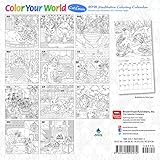Image de Color Your World, Meditative Coloring for Cat Lovers 2018 Calendar