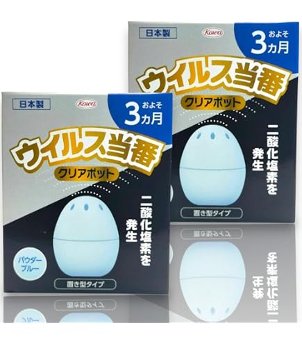 Amazon.co.jp: ウイルス当番 ウィルス当番 クリアポット 3ヵ月用 : DIY