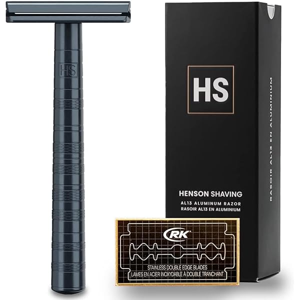 Amazon.co.jp: 【本体×替刃100枚セット】HENSON SHAVING AL13
