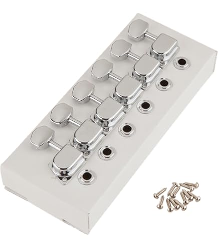 Amazon | Fender パーツ ClassicGear™ Tuning Machines, Chrome