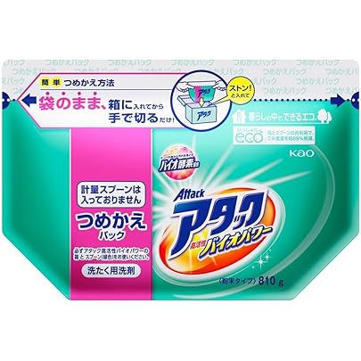 Amazon.co.jp: 【まとめ販売2箱セット】 花王 ワンパックアタック高