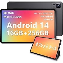 Amazon.co.jp: VASOUN TAB 16 12インチ Android 14 タブレット PC 16GB