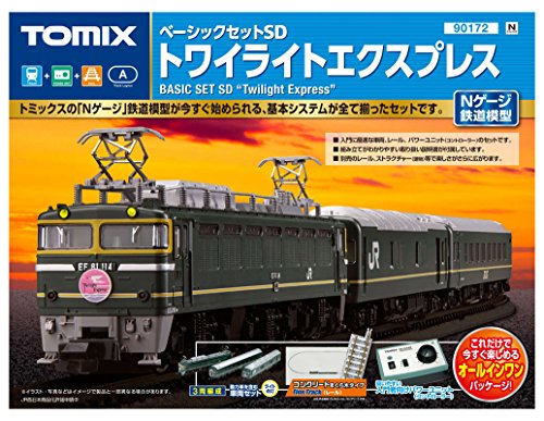 TOMIX N gauge Basic Set SD Twilight Express 90172 model