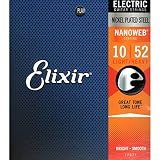 エリクサー ELIXIR 12077 NANOWEB Light Heavy 10-52×3SET エレキギター弦