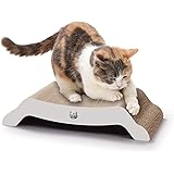 by Amazon 猫壱 爪とぎ バリバリベッドM ホログラムホワイト (necoro)