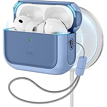 AirPods Pro 第3世代 + ESRケース Amazon | ESR AirPods Pro3 ケース（2025）MagSafe充電 USB-Cケーブル