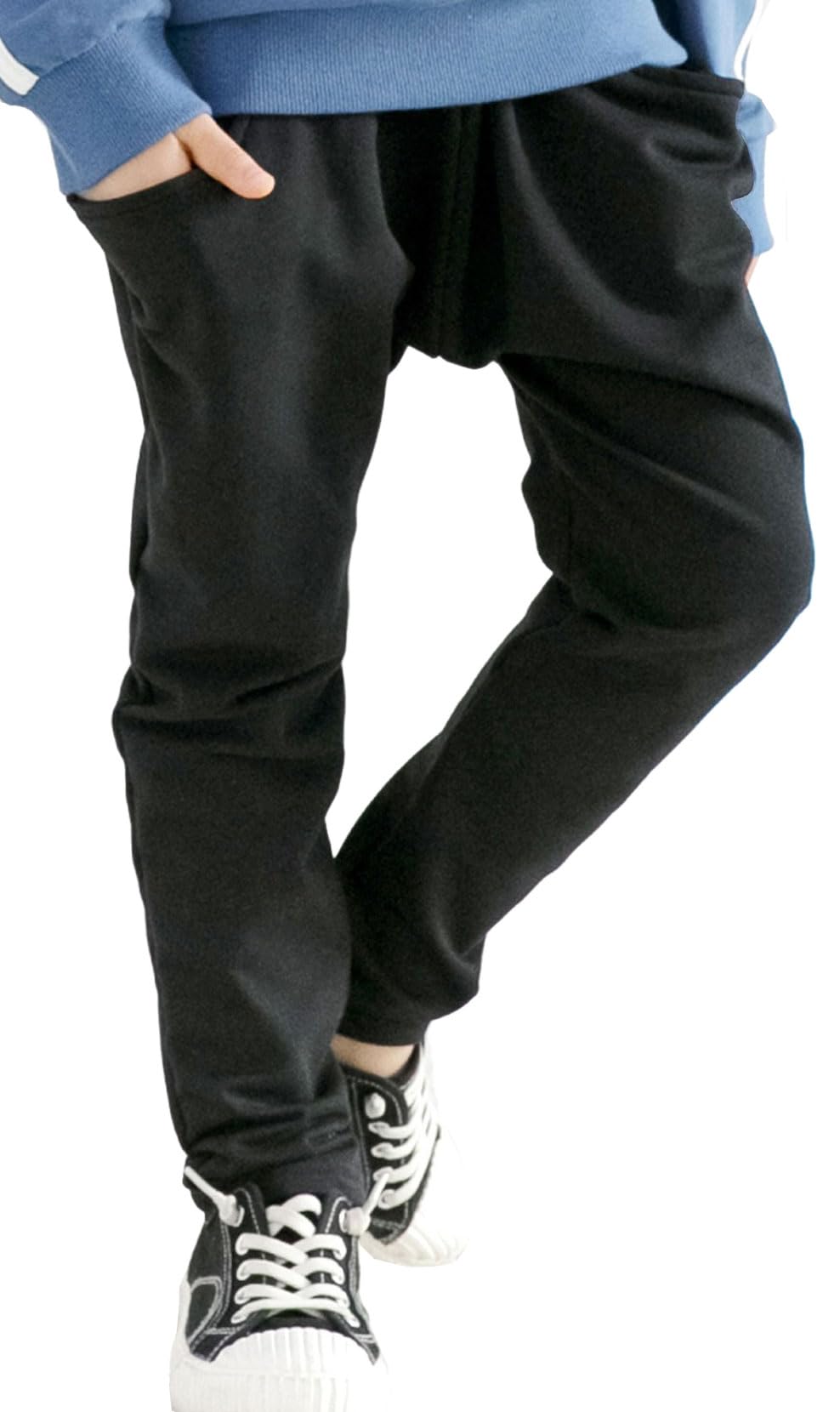 【65%OFF】【524円】 Bee キッズ ストレッチテーパードパンツ