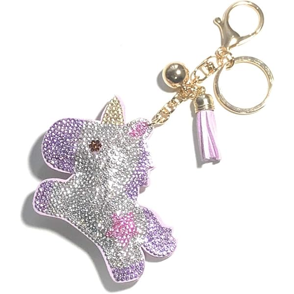 キーホルダー　ユニコーン　パープル　ラバー 58【完売】ユニコーンキーホルダー パープル | c.i.f