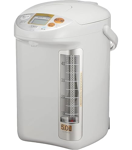 象印マホービン ZOJIRUSHI 電気ポット Amazon | 象印マホービン 電気ポット 大容量 5.0L 優湯生 標準