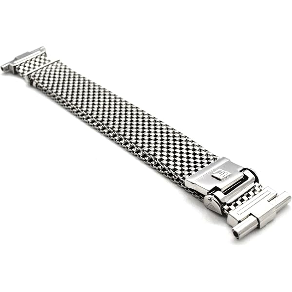 Amazon.co.jp: [クロノワールド] 時計ベルト メッシュ ブレスレット