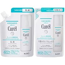 キュレル　化粧水Ⅲとてもしっとり　乳液　つめかえ用化粧水Ⅲ　つめかえ用乳液　花王 Amazon | キュレル 化粧水III とてもしっとり つめかえ用 130ml+乳液