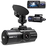 4K録画 3カメラ ドライブレコーダー VANTRUE N4 ドラレコ 前後カメラ 4K+1080P 360度 全方位保護 1440P+1440P+1080P 24時間駐車監視 Sony Starvis ドライブレコーダー本体 車載カメラ 車内外同時