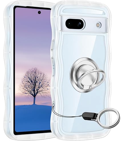 Amazon.co.jp: と互換性がある Google Pixel 7 ケース クリア ウェーブ
