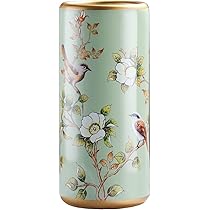 Amazon｜手作りのアップリケ傘立て、多機能な手描きの磁器傘立て