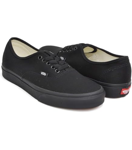 完売品❗️US企画 VANS AUTHENTIC レザー オールブラック 26cm sneaker-bouz_vn000jral3b