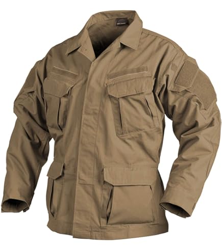 Amazon | HELIKON-TEX コンバットシャツ MCDU フレックターン/オリーブ