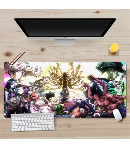 Amazon.co.jp: ハンター×ハンター マウスパッド 大型 ゲーミング 滑り