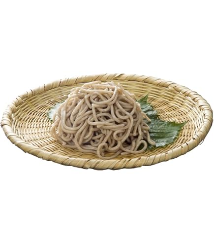 Amazon｜竹ざる 蕎麦ざる 直径約21㎝ 戸隠風 白竹｜そば皿 オンライン通販