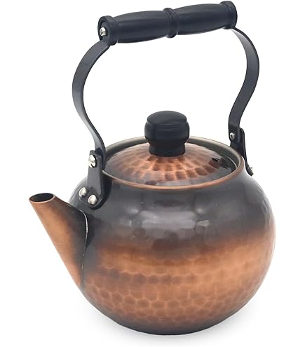 Amazon｜新光金属(Sinkoukinzoku) 急須 黒銅仕上げ 370ml 純銅黒銅