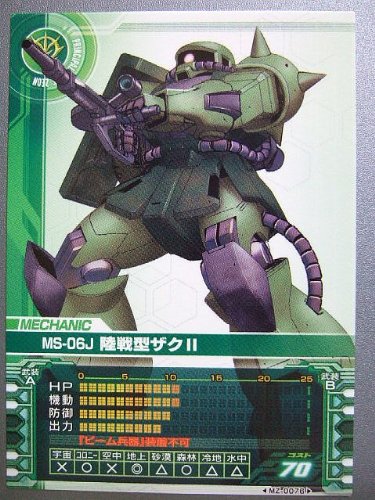 陸戦型ザクII : [MS-06J]: ブログでガンプラMS図鑑