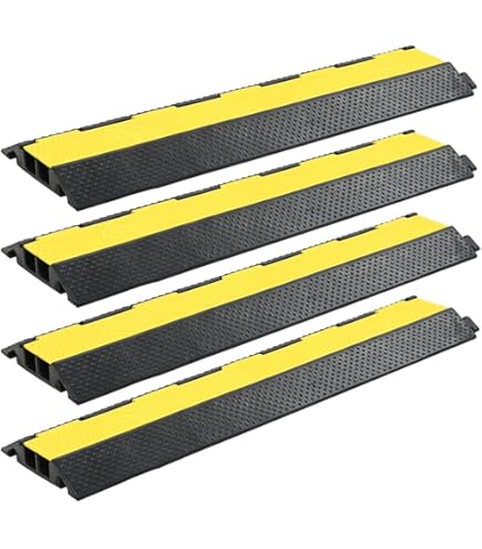 Amazon.co.jp: NEWTRY 減速帯 ケーブプロテクター スピードハンプス