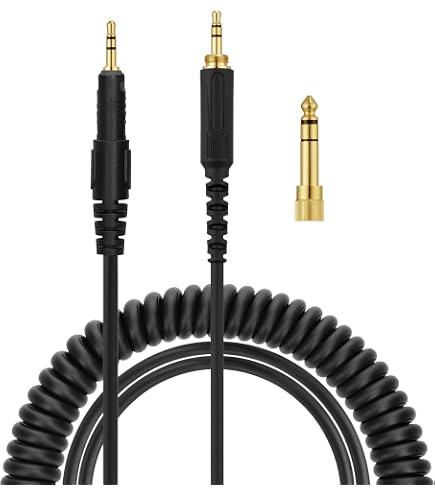 Amazon | ATH-M40x ATH-M50x ATH-M70x 対応 交換用 ヘッドホンケーブル